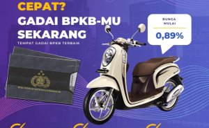 Kredit Jaminan Bpkb Motor Honda Scoopy FI Dapat Dana Berapa? Seperti Ini Simulasinya